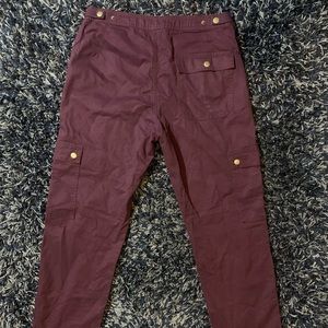 TOPMAN PURPLE CARGO PANTS!